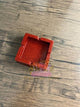 Red Glittered Ashtray