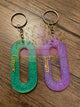 "O" Zodiac Initial Keychains