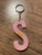 "S" Zodiac Initial Keychains