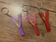 "Y" Zodiac Initial Keychains