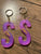 "S" Zodiac Initial Keychains