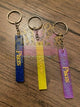 "I" Zodiac Initial Keychains