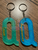 "Q" Zodiac Initial Keychains