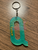 "Q" Zodiac Initial Keychains