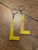 "L" Zodiac Initial Keychains