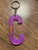 "C" Zodiac Initial Keychains